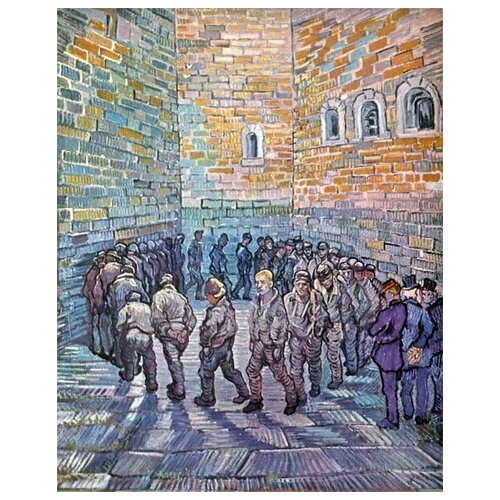       (The round of prisoners)    30. x 38. 1200