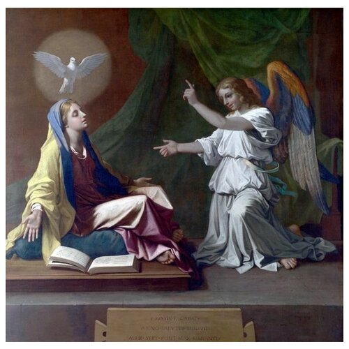     (The Annunciation) 4   30. x 30. 1000