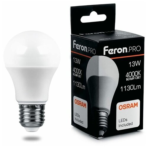 ����� ������������ LED 13�� �27 ����� Feron.PRO OSRAM 241�