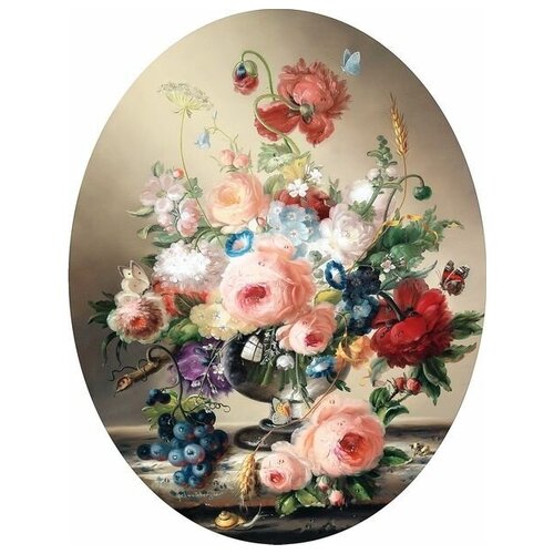       (Flowers in a vase) 42   50. x 64. 2370