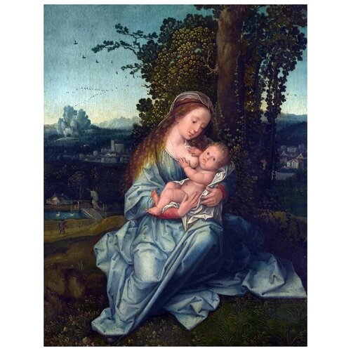        (The Virgin and Child) 21 40. x 52.,  1760   