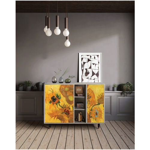  - STORYZ - BS2 Sunflowers by Vincent Van Gogh, 125 x 97 x 48 ,  48990