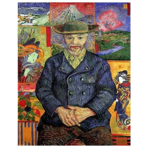       (Portrait of Pere Tanguy 2) 2    30. x 38. 1200