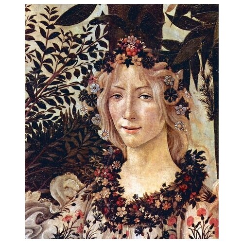 ����������� �� ������ ������ ��������� (������������ �����) (Spring Primavera (detail Flora)) ���������� ������ 40��. x 49��. 1700�