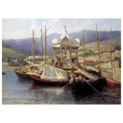       (Pier in Yalta)   55. x 40. 1830