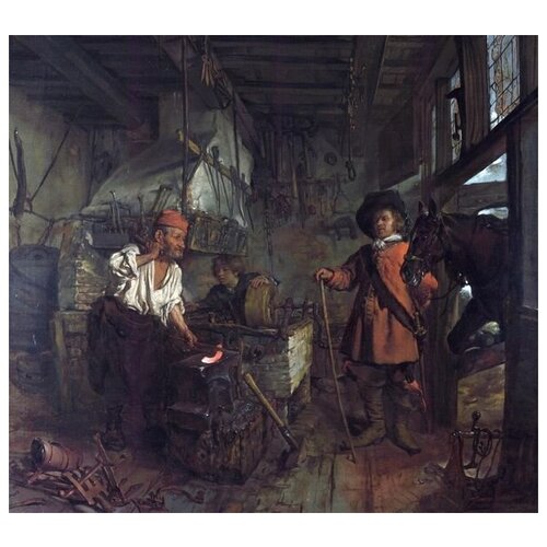      (The Interior of a Smithy)   66. x 60. 2760