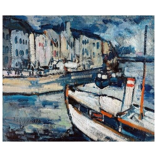      (The Port of Honfleur)   60. x 50. 2260