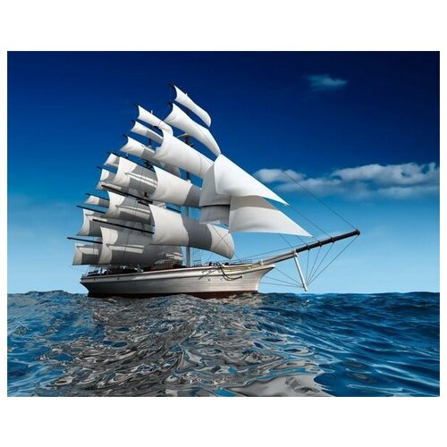     (Sailing ship) 6 63. x 50. 2360