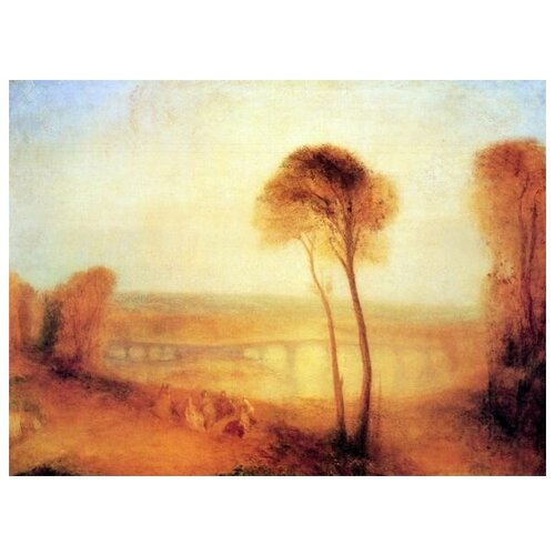        (Landscape with Walton Bridges) Ҹ  54. x 40. 1810