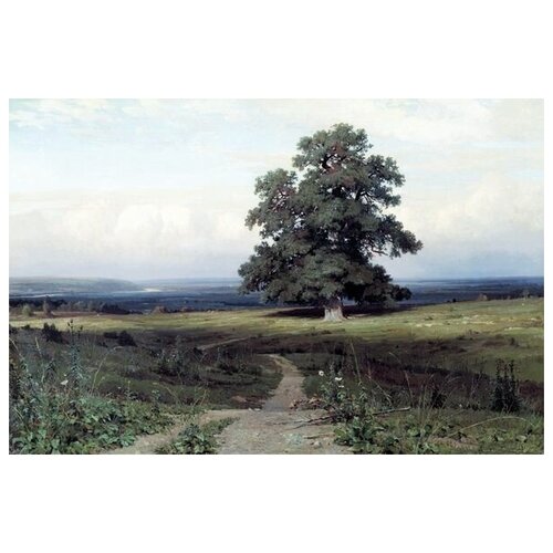       (Among the open valley )   60. x 40. 1950