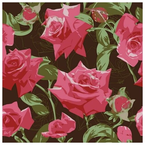     (Roses) 19 50. x 50. 1980