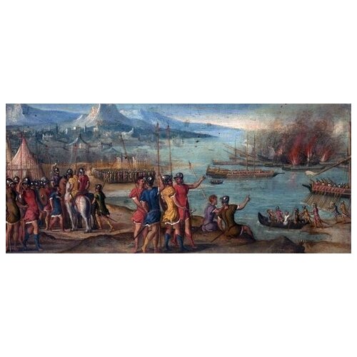      (A Naval Battle) 69. x 30. 1840