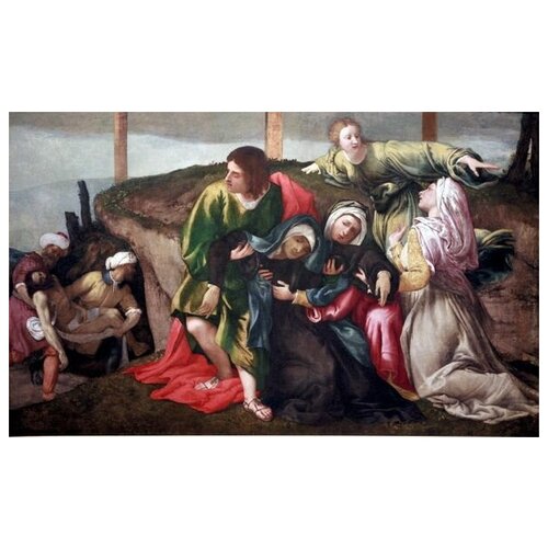        (The Virgin fainting as Christ is carried to his grave)   49. x 30. 1420