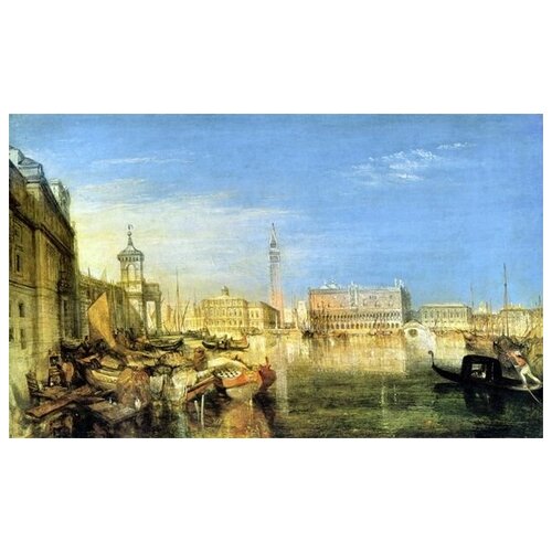     ,  (Ducal Palace and Custom- House, Venice) Ҹ  66. x 40. 2120