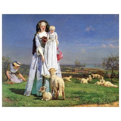        (The Pretty Baa Lambs)    63. x 50.,  2360   