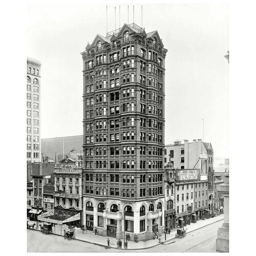       (Building in Philadelphia) 40. x 49. 1700