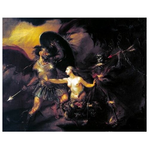    ,    (Satan, Sin and Death)   63. x 50. 2360