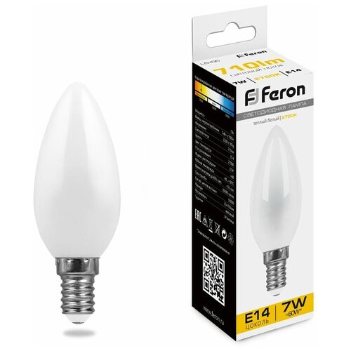    FERON LB-66 . 25785, C35 () 7W E14 2700 () 230V 146