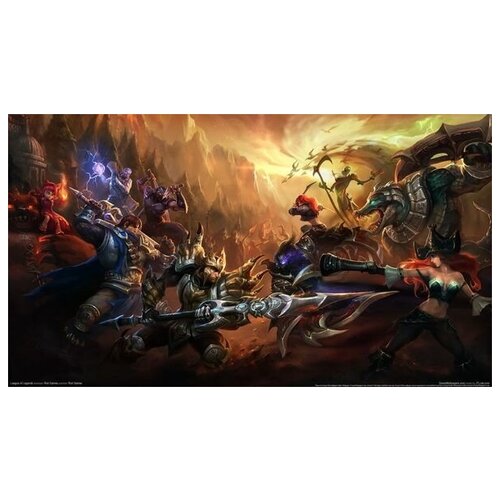    League of Legends 12 71. x 40. 2230