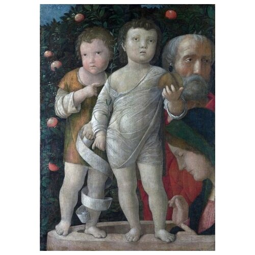         (The Holy Family with Saint John)   30. x 42. 1270