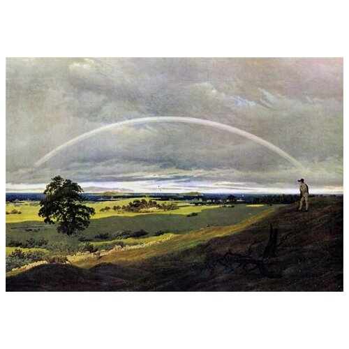       (Landscape with Rainbow)    72. x 50. 2590