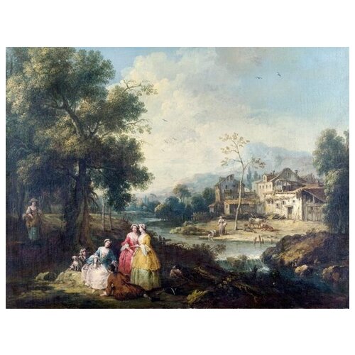        (Landscape with a Group of Figures)   39. x 30. 1210