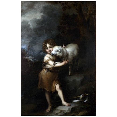          (The Infant Saint John with the Lamb)    30. x 46.,  1350   