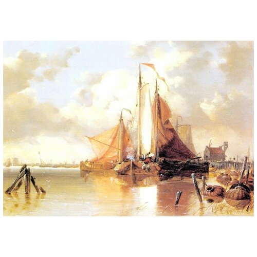       (Dutch Fishing Station)    57. x 40. 1880