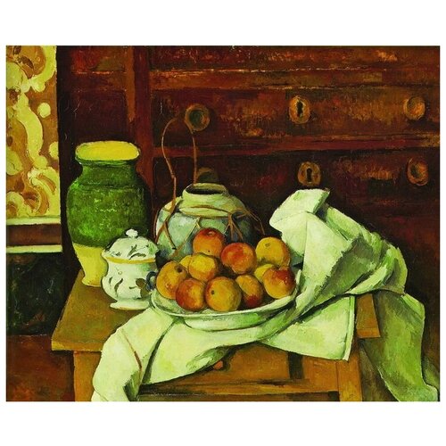       (Still life with dresser)   49. x 40. 1700