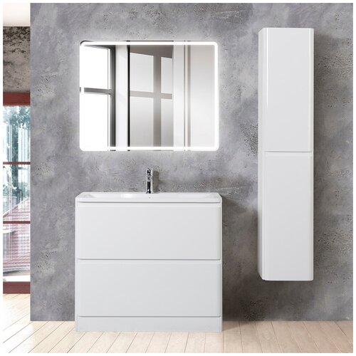    BelBagno Albano 90 , bianco lucido 61630