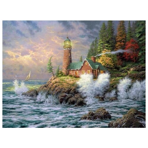     (Lighthouse) 1   53. x 40. 1800