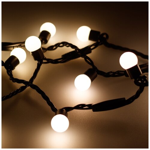 ������������ �������� ARD-BALL-CLASSIC-D17.5-10000-BLACK-100LED WARM (230V, 7W) (Ardecoled, IP65) 4522�