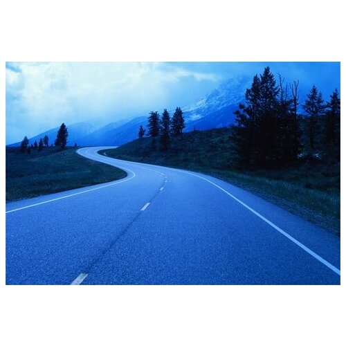 ������ �� ������ ������ � ����� (Trail in the mountains) 75��. x 50��. 2690�