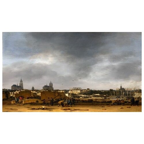         1654  (A View of Delft after the Explosion of 1654)     52. x 30.,  1480   