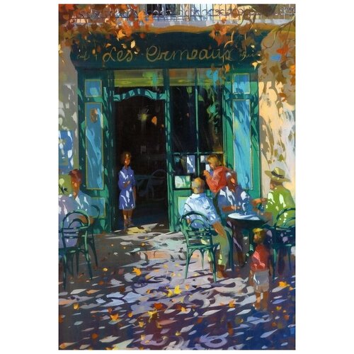      (Autumn cafe)   50. x 73. 2640