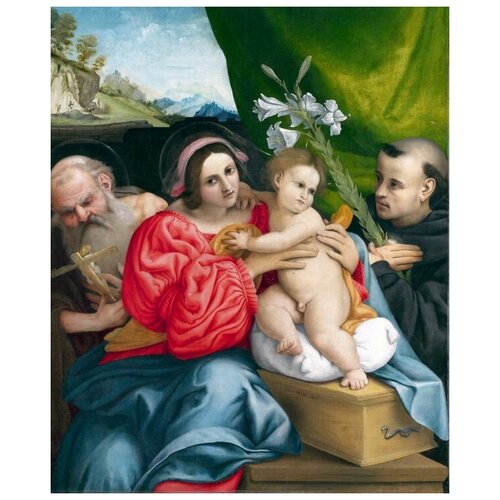         (Madonna and Child)   30. x 37. 1190