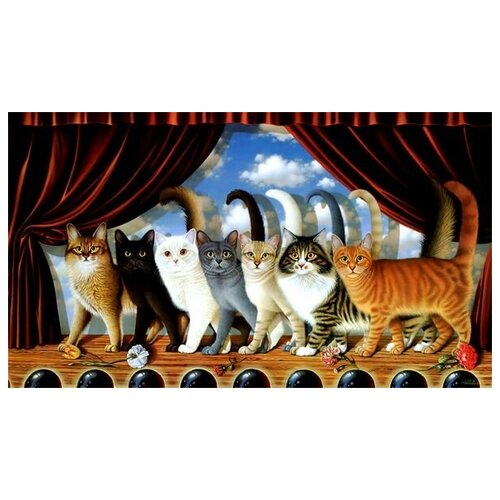     (Cats) 2   53. x 30. 1490