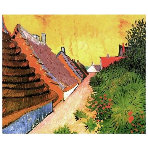      - (Street in Saintes-Maries)    36. x 30. 1130