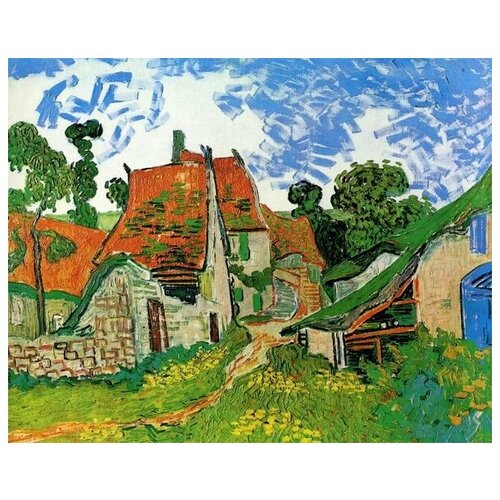        (Village Street in Auvers)    50. x 40.,  1710   