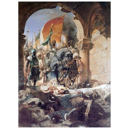       II   (The Entry of Mahomet II into Constantinople) - - 40. x 55.,  1830   