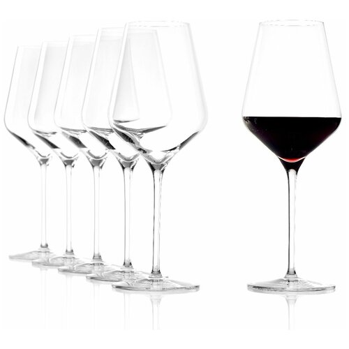 ����� �� 6 ������� ��� �������� ���� 570 �� Stolzle Quatrophil Red Wine 5100�
