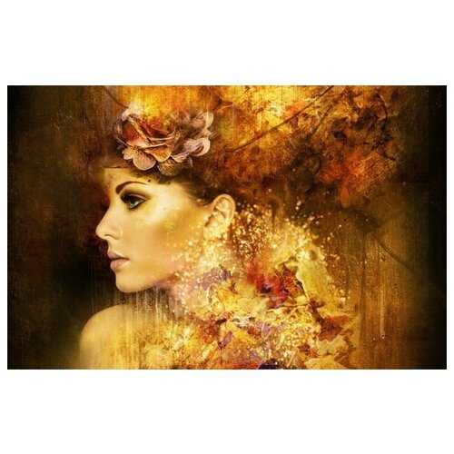        (Girl in flowers) 3 46. x 30.,  1350   