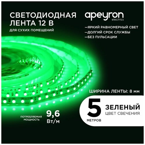    Apeyron 00-19   12,    ,     600 / / 120/ / 9,6/ / smd3528 / IP20 /  5 ,  8  /  1  1266