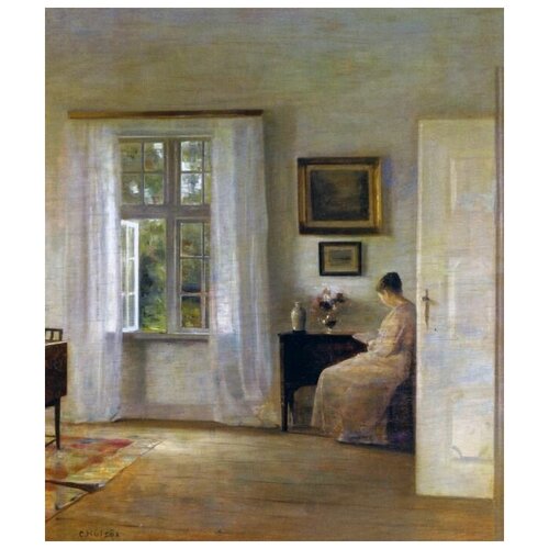      (Woman reading)    40. x 46. 1630