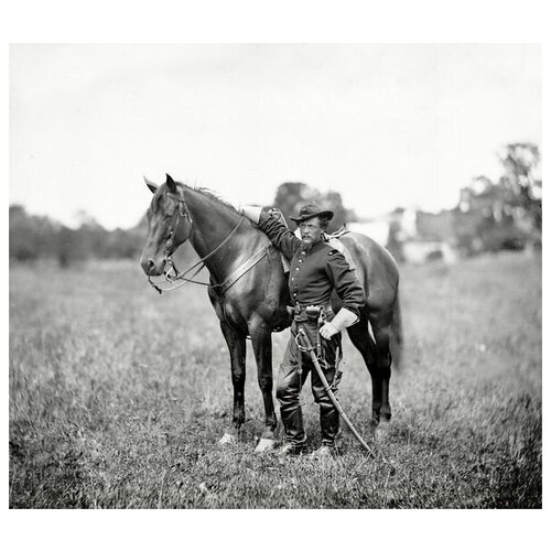        (The man next to a horse) 2 57. x 50. 2190