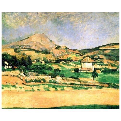      - (Paysage de la montagne Sainte-Victoire)   61. x 50. 2300