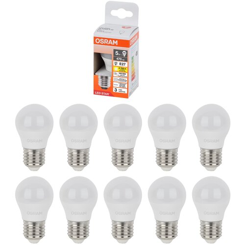   Osram  5W 220V E27 470 2700  ,  10 1428