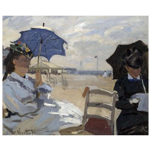        (Beach at Trouville) 2   37. x 30.,  1190   