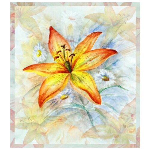      (Tiger Lily) 1 40. x 45. 1590