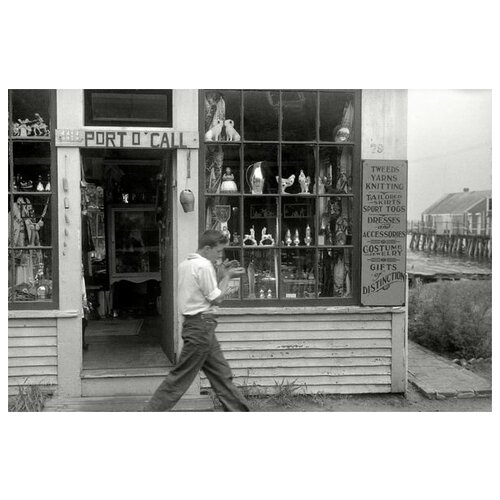       (Boy near the store) 45. x 30. 1340